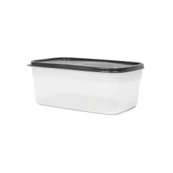 Tapas Y Cubiertas>Recipiente Rectangular Gris 4.5L