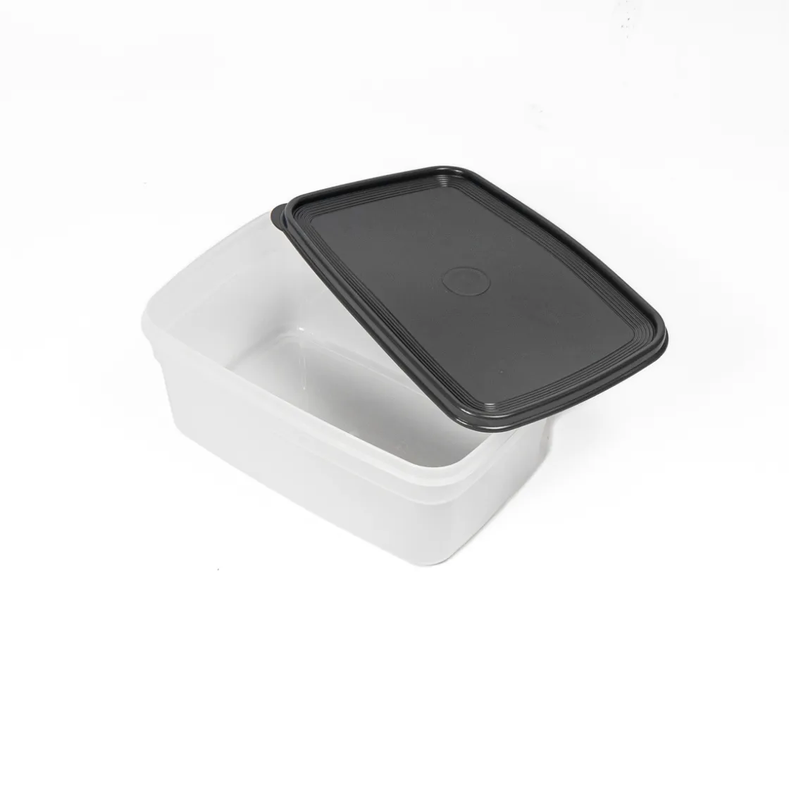 Tapas Y Cubiertas>Recipiente Rectangular Gris 4.5L