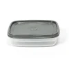 Tapas Y Cubiertas>Recipiente Rectangular Gris 0.8L