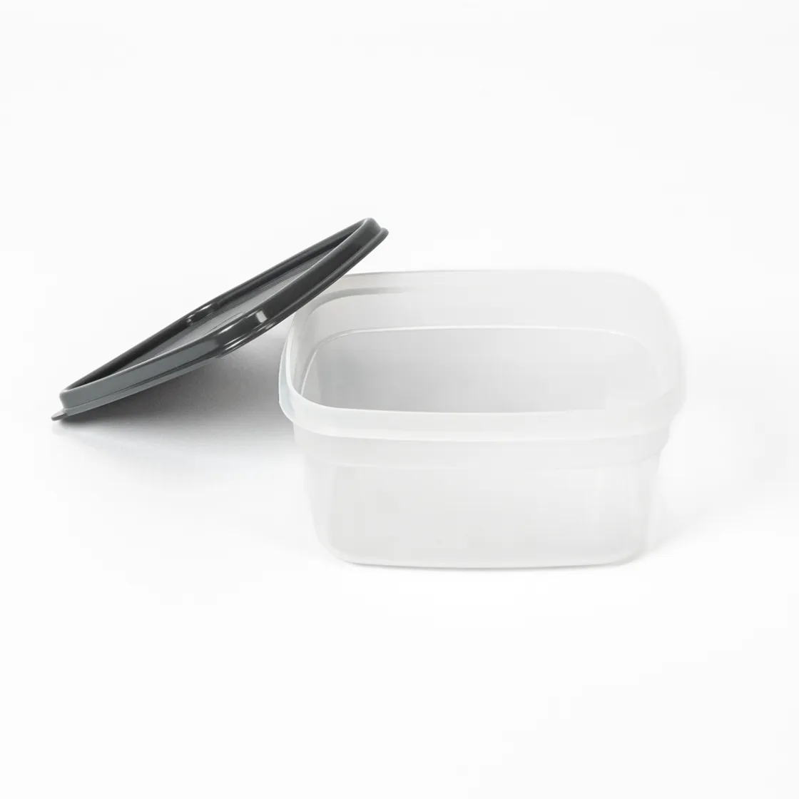 Tapas Y Cubiertas>Recipiente Rectangular Gris 1.7L