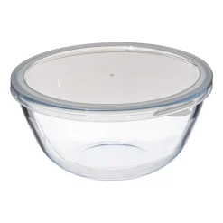 5five Tapas Y Cubiertas>Recipiente Redondo Vidrio Con Tapa 2.7L