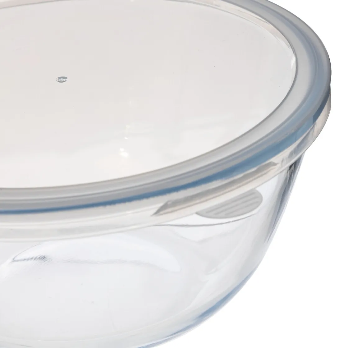 5five Tapas Y Cubiertas>Recipiente Redondo Vidrio Con Tapa 2.7L