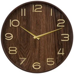 atmosphera Relojes>Reloj de pared de mdf y vidrio IVANA 55cm