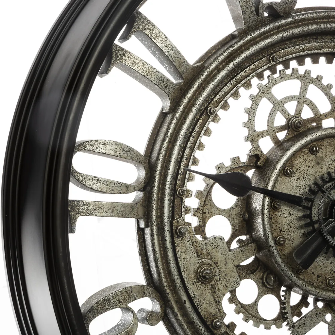 atmosphera Relojes>Reloj De Pared De Plástico 50x7.5Cm