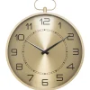 atmosphera Relojes|Estilo Contemporaneo>Reloj De Pared Irina Dorado De Metal 53cm