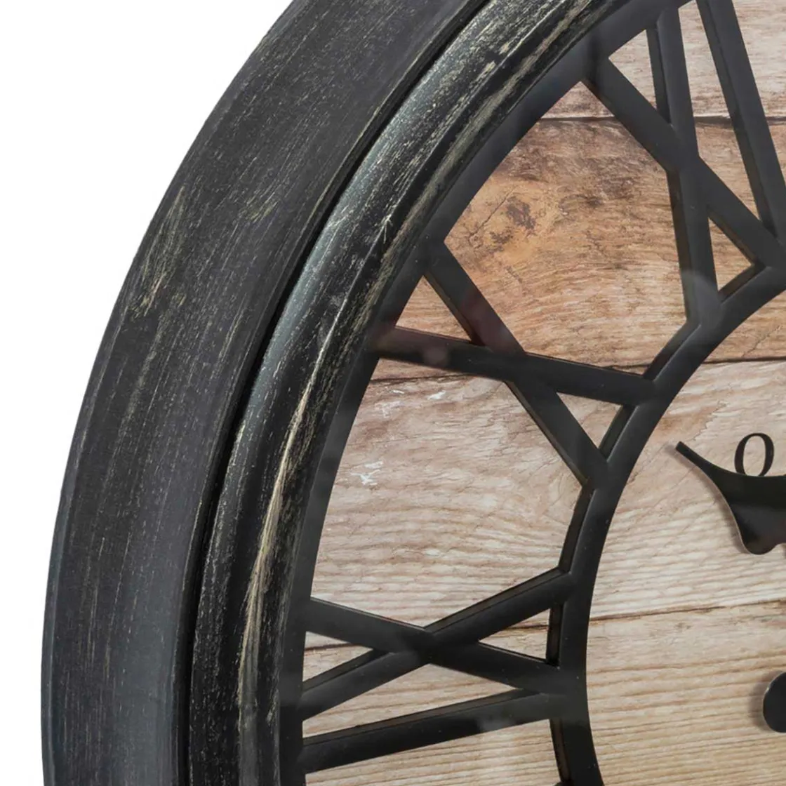 atmosphera Relojes>Reloj De Pared Marrón 50Cm