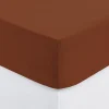 atmosphera Sábanas Y Protectores>Sabana ajustable terracota 140x190cm
