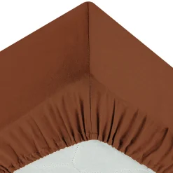 atmosphera Sábanas Y Protectores>Sabana ajustable terracota 140x190cm