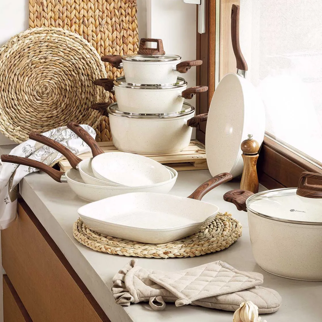 Sartenes, Parrillas Y Woks>Sartén Stonebright 24Cm