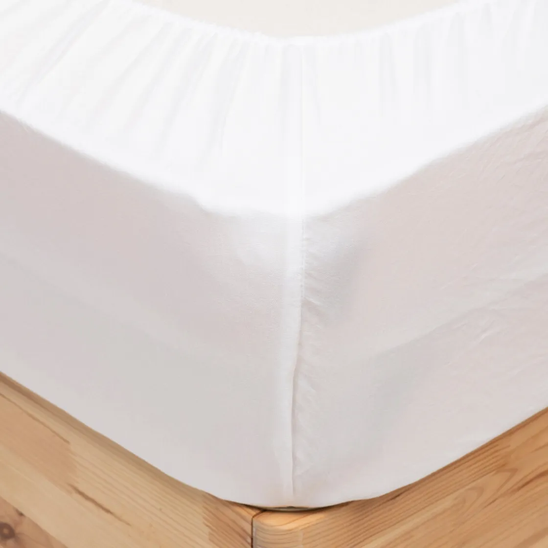 atmosphera Sábanas Y Protectores>Sábana ajustable PRISCIA blanca 160x200cm