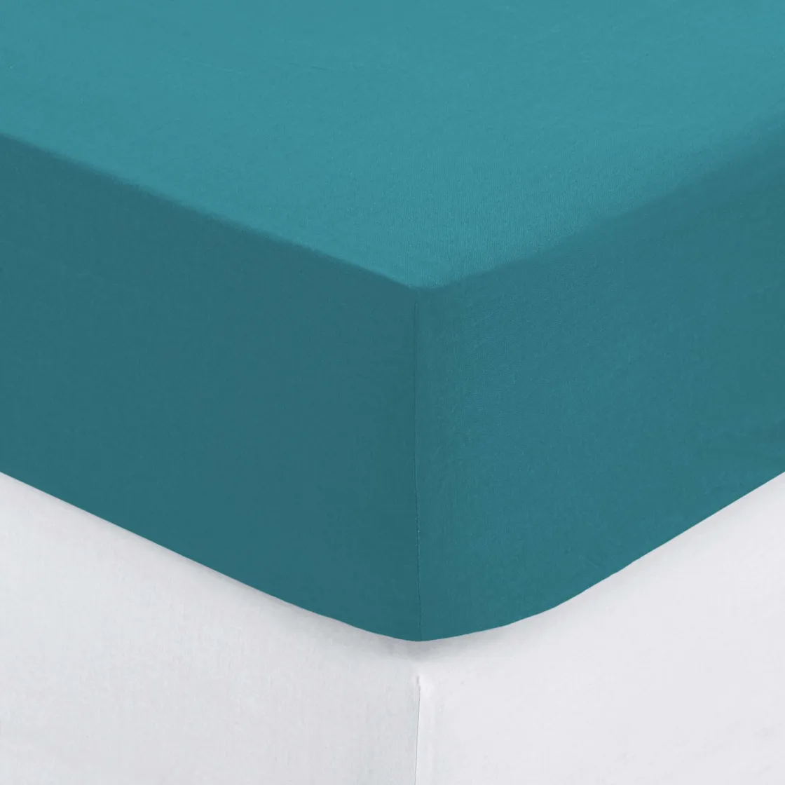 atmosphera Sábanas Y Protectores>Sábana bajera ajustable azul 140x190cm