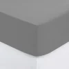 atmosphera Sábanas Y Protectores>Sábana bajera ajustable gris 90x190cm