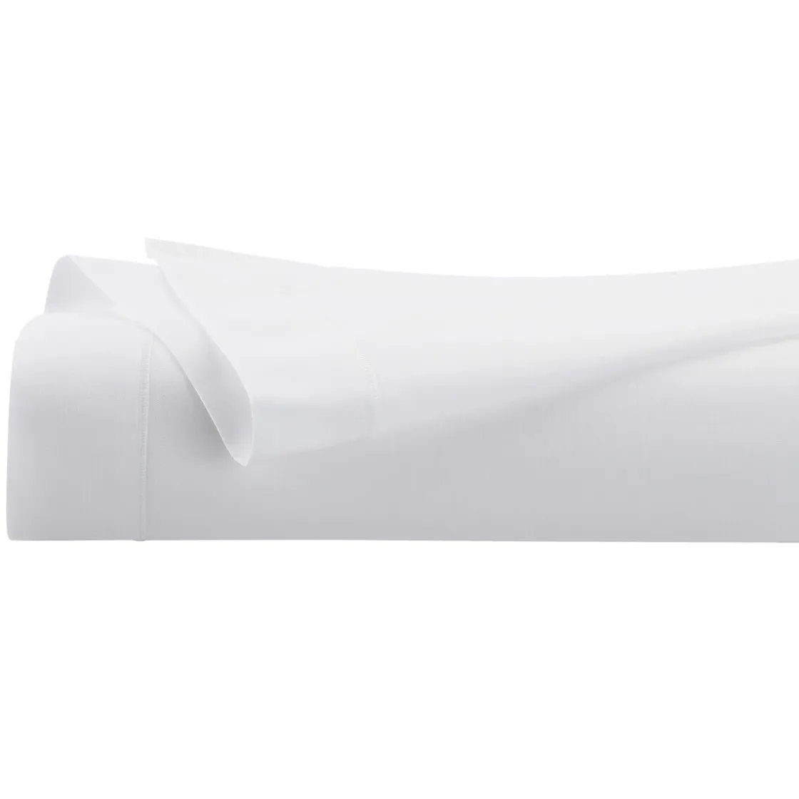 atmosphera Sábanas Y Protectores>Sábana encimera blanca de algodón percal 240x290cm