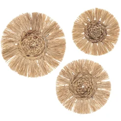 atmosphera Lienzos Y Cuadros Decorativos|Estilo Étnico>Set 3 Bases Decorativas 25x/30/36Cm