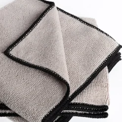 Fregonas Y Paños>Set 3 bayas microfibra beige 34x34cm
