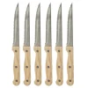 5five Placas Calefactoras Y Tablas De Cortar>Set 6 Cuchillos Chuleteros Mango Madera