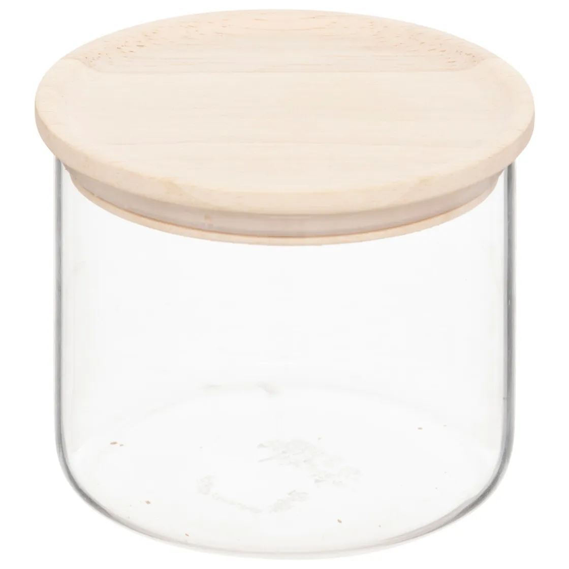 5five Cajas Y Frascos>Set 3 tarros de vidrio con tapa de madera