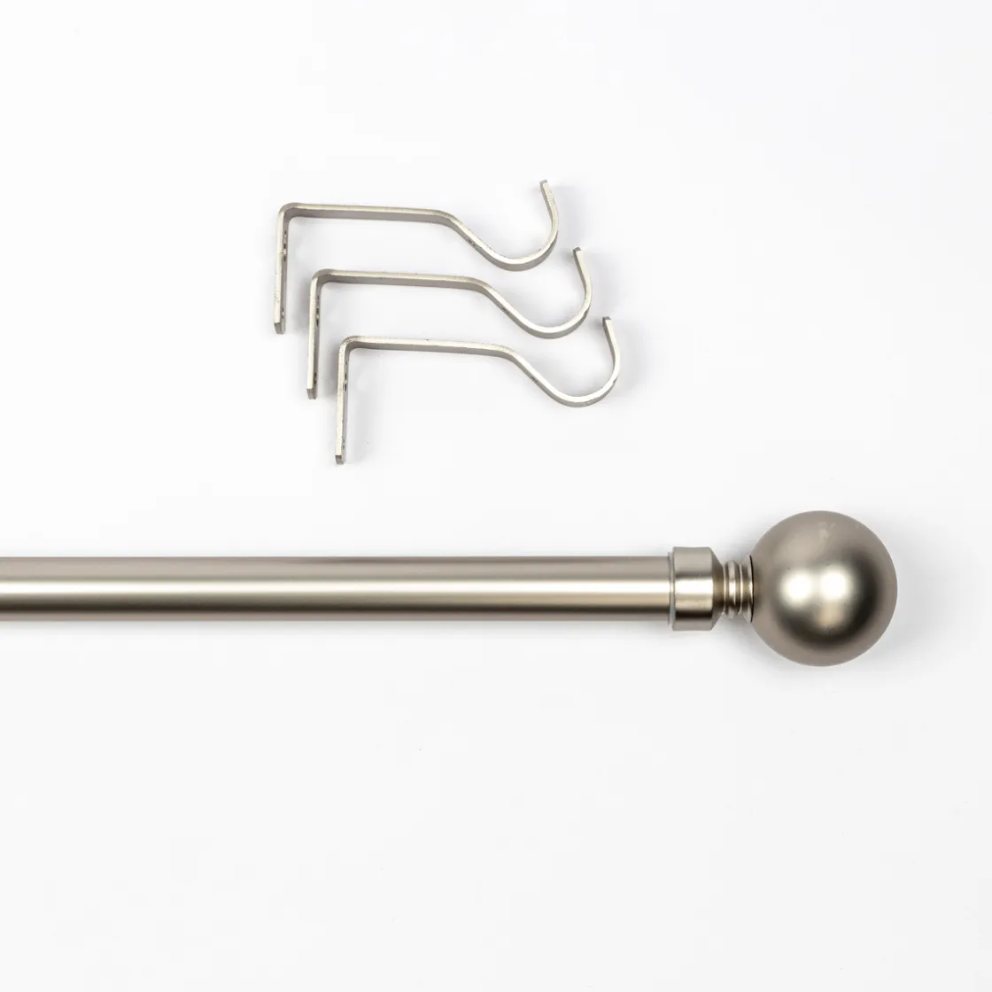Varillas Y Accesorios>Set Barra Cortina Extensible 210-380Cm