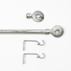 atmosphera Varillas Y Accesorios>Set Barra Cortina Extensible 120-210Cm