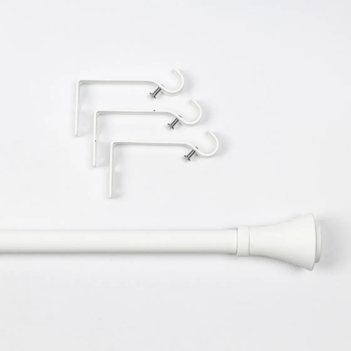 atmosphera Varillas Y Accesorios>Set Barra Cortina Extensible 120-210Cm