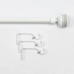 Varillas Y Accesorios>Set Barra Cortina Extensible 120-210Cm