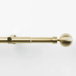 Varillas Y Accesorios>Set Barra Cortina Hera Dorado 120-210cm