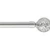 Varillas Y Accesorios>Set barra extensible VOLTAIRE plateado 120-210cm