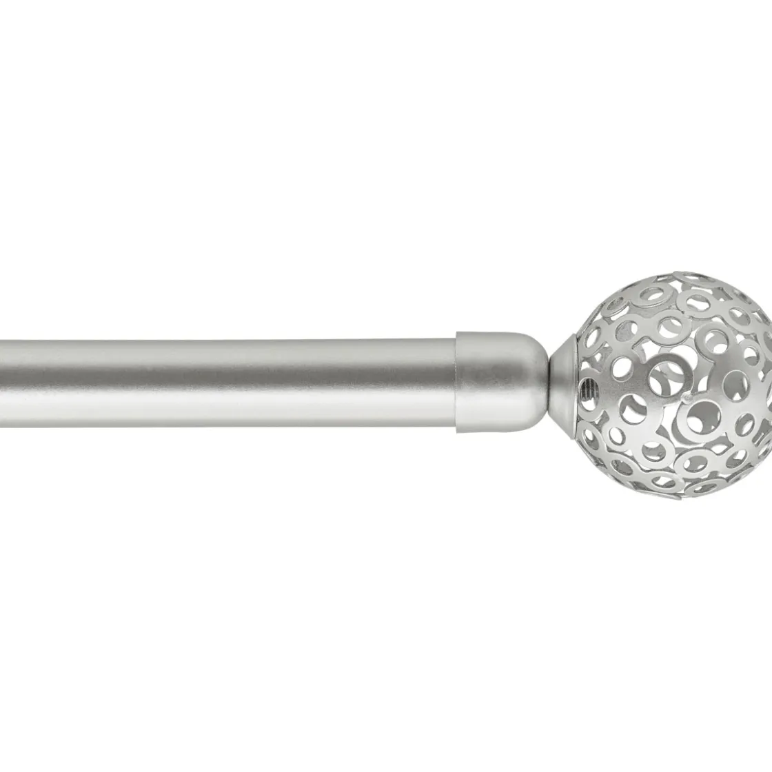 Varillas Y Accesorios>Set barra extensible VOLTAIRE plateado 120-210cm