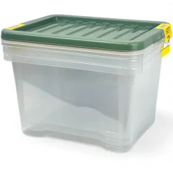 Caja Múltiple>Set de 3 cajas de almacenamiento QUASAR 28L