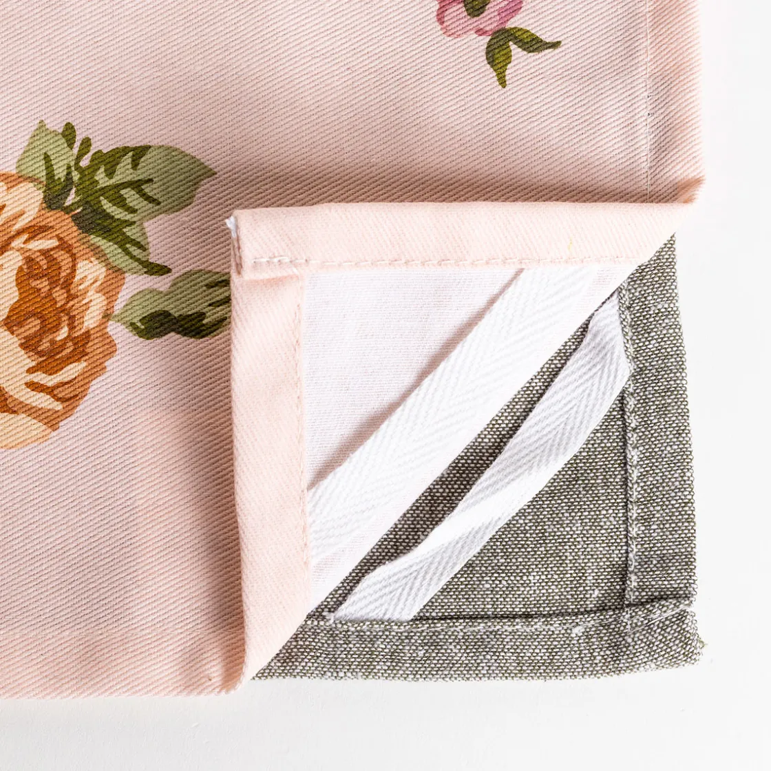 Delantales, Asas Y Paños>Set de 2 paños BELLISSIMA ANNABEL rosa 46x65cm