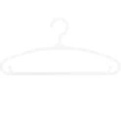 atmosphera4kids Almacenamiento>Set De 6 Perchas Blancas 13.5x28.2Cm
