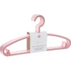 atmosphera4kids Almacenamiento>Set De 6 Perchas Plástico Rosa 18x13.5Cm