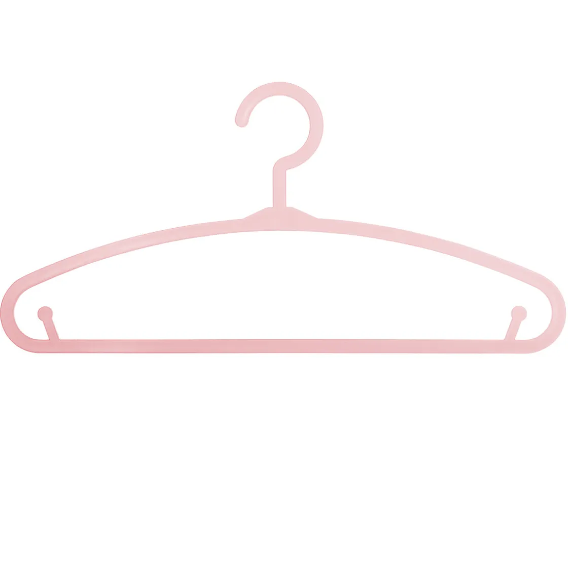 atmosphera4kids Almacenamiento>Set De 6 Perchas Plástico Rosa 18x13.5Cm