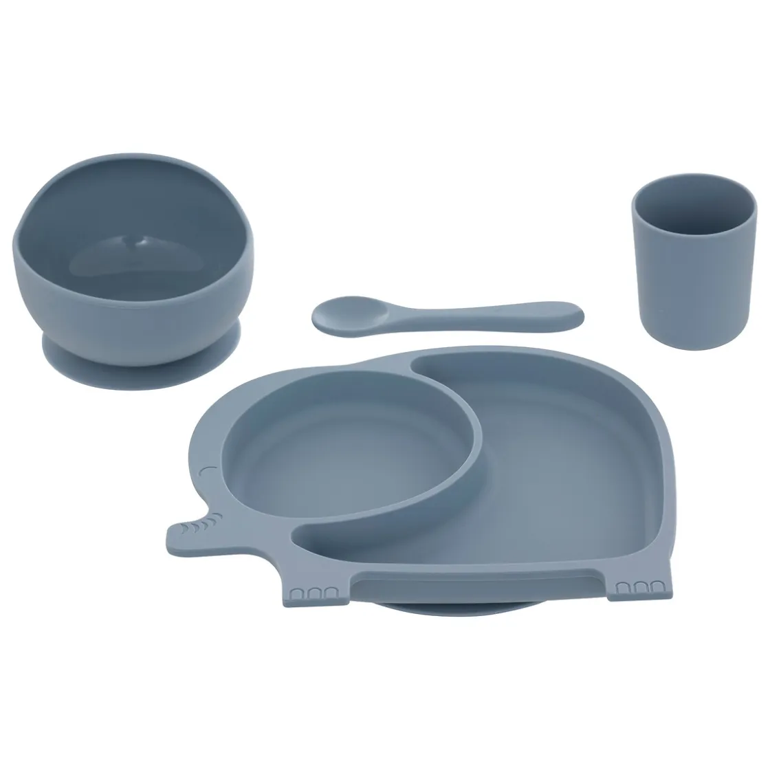 atmosphera Accesorios Decorativos>Set de 4 piezas de vajilla YUM azul