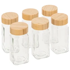 5five Cajas Y Frascos>Set de 6 tarros de especias con tapa
