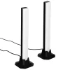 atmosphera Lámparas De Mesa>Set de 2 tubos neón multicolor 32.5cm