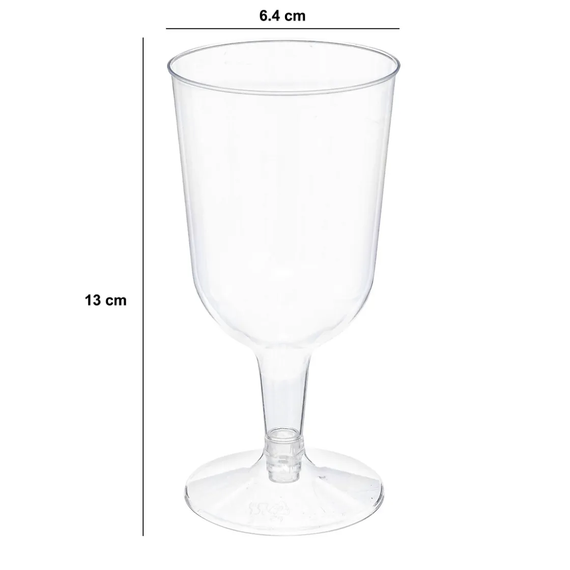 5five Desechables>Set de 12 vasos reutilizables 15cl