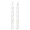 atmosphera Velas>Set de 2 velas TWIST ALOE 22cm LED