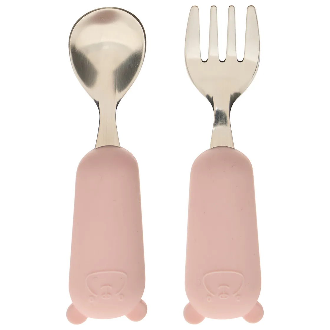 atmosphera Accesorios Decorativos>Set de cuchara y tenedor YUM rosa