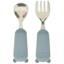 atmosphera Accesorios Decorativos>Set de cuchara y tenedor YUM azul