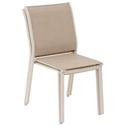 hespéride Sillas Y Pufs De Jardín>Silla apilable ESSENTIA Lin y Argile