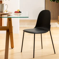 Sillas, Sillones Y Bancos>Silla ASAN negra