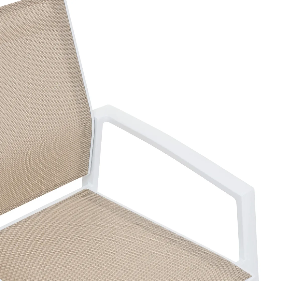 hespéride Sillas Y Pufs De Jardín>Silla Axiome Lino/Blanco