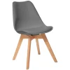 atmosphera Sillas, Sillones Y Bancos>Silla BAYA gris oscuro