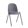 Sillas, Sillones Y Bancos>Silla CAMERON gris apilable