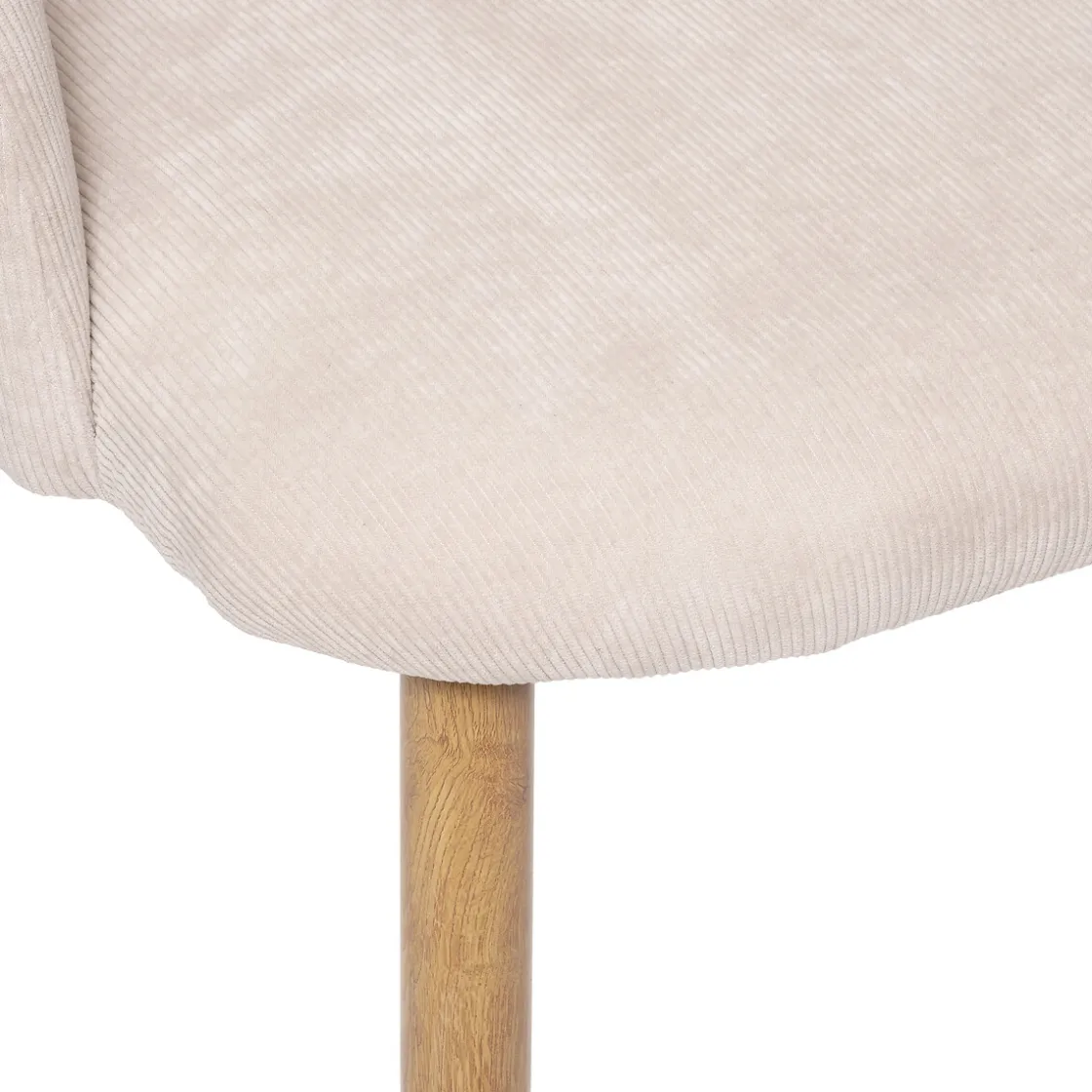 atmosphera Sillas, Sillones Y Bancos>Silla CELESTE de tejido beige