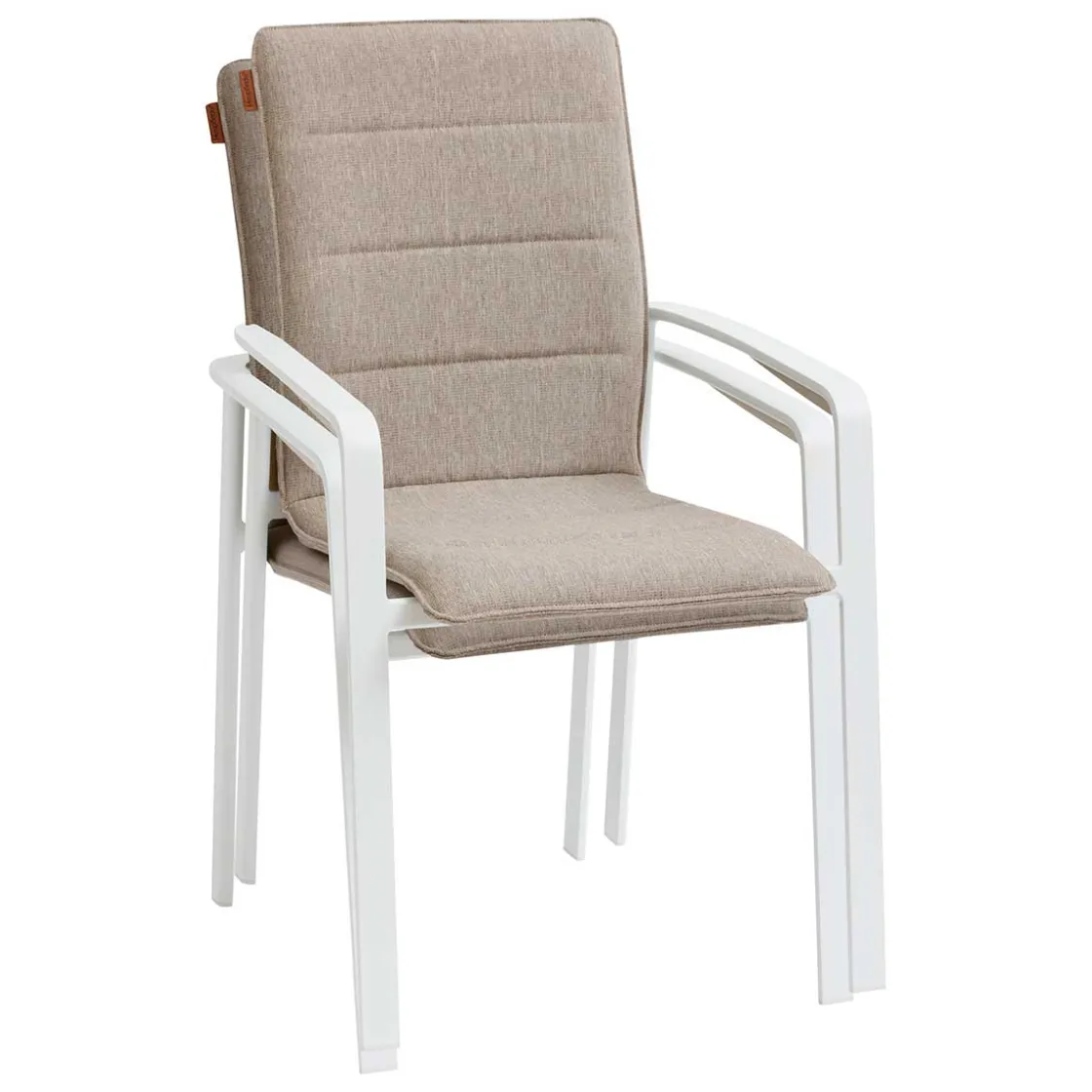 hespéride Sillas Y Pufs De Jardín>Silla DIESE gris pardo/blanco