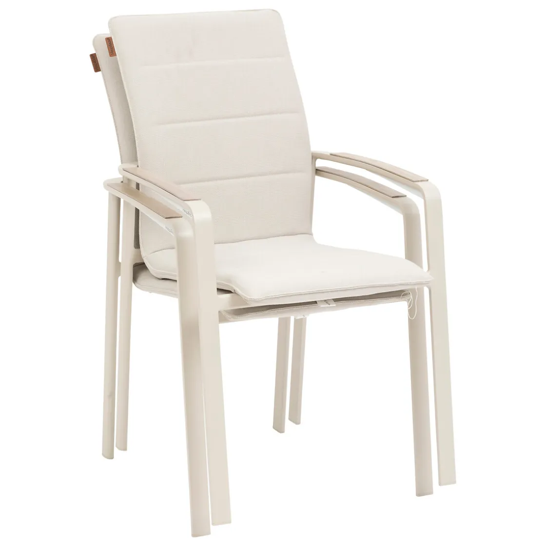 hespéride Sillas Y Pufs De Jardín>Silla DIESE ivoire y argile