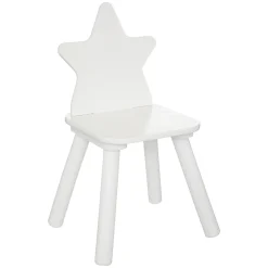 atmosphera4kids Mobiliario>Silla Douceur Estrella Blanca