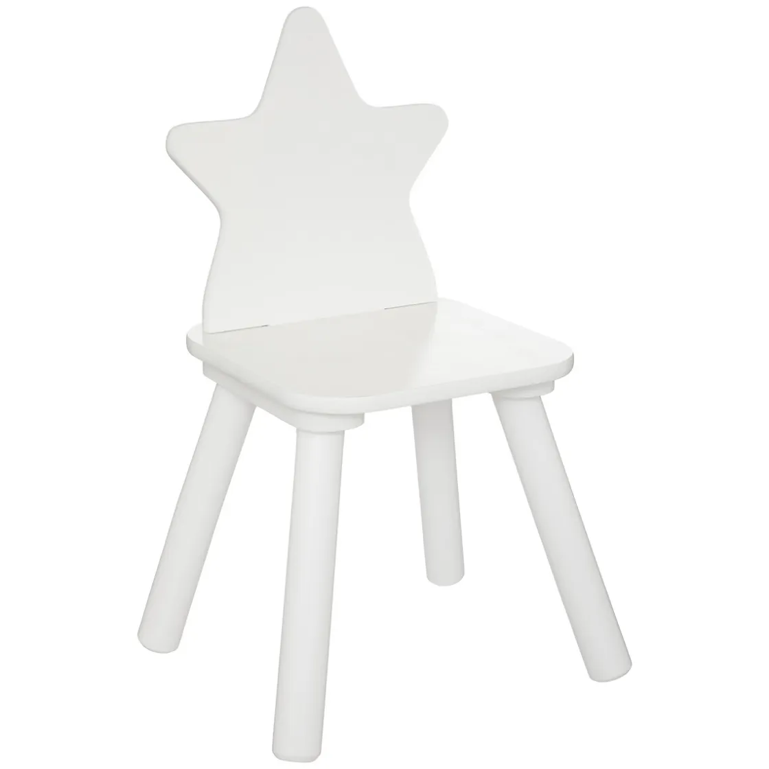 atmosphera4kids Mobiliario>Silla Douceur Estrella Blanca